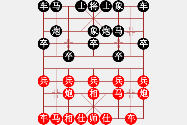 象棋棋譜圖片：中象―社區(qū) 中象-萬(wàn)古情 先勝 中象風(fēng)雨情 - 步數(shù)：10 