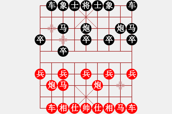 象棋棋譜圖片：2017-11-21佚名-王學(xué)華 讓二先 - 步數(shù)：10 