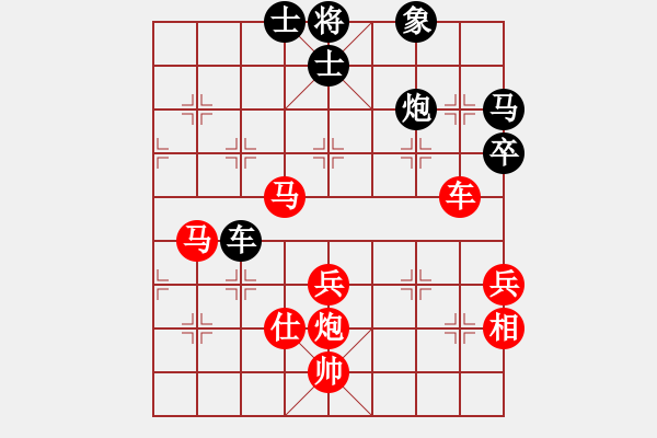 象棋棋譜圖片：西白虎(月將)-勝-火鍋(8段) - 步數(shù)：83 