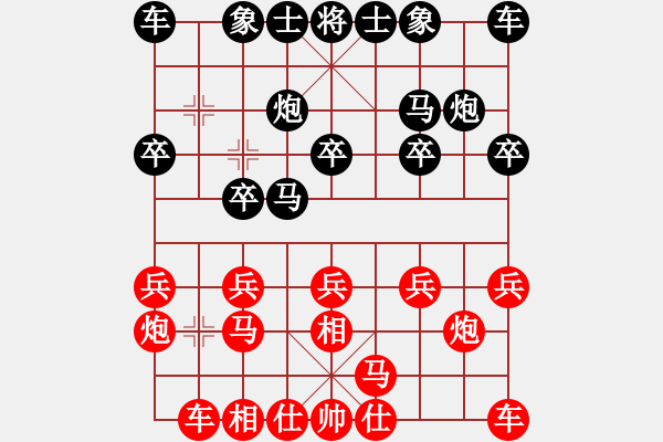 象棋棋譜圖片：歸海一刀(2級)-和-王歧山總理(5級) - 步數(shù)：10 