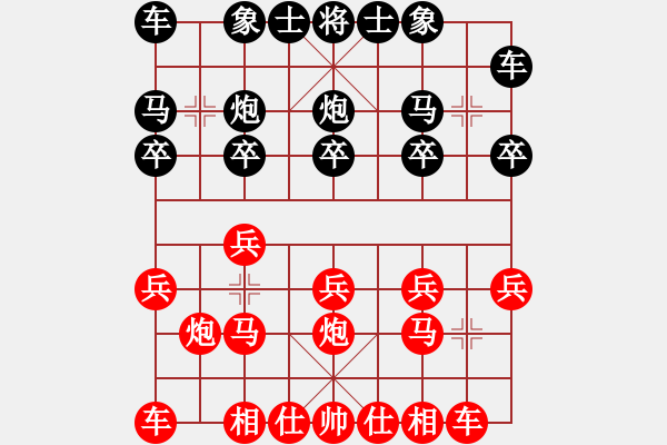 象棋棋譜圖片：戚文卿（紅先勝）天羅地網(wǎng) - 步數(shù)：10 