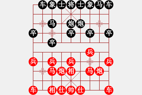 象棋棋谱图片：象棋陷阱速胜法 第四章 自投罗网之车贪压马入圈套(2) - 步数：10 