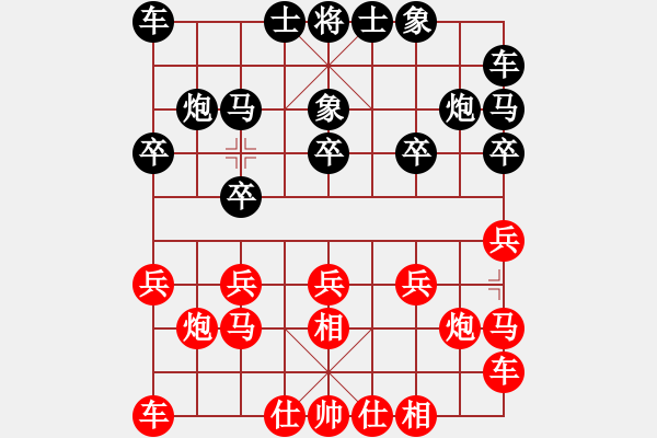 象棋棋譜圖片：廖林弈晨VS黑馬傳奇戰(zhàn)馬姐(2012-11-22) - 步數(shù)：10 