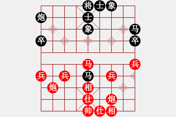 象棋棋譜圖片：廖林弈晨VS黑馬傳奇戰(zhàn)馬姐(2012-11-22) - 步數(shù)：40 