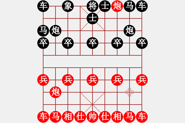 象棋棋譜圖片：未來不是夢(電神)-勝-斧頭刑天(無極) - 步數(shù)：5 