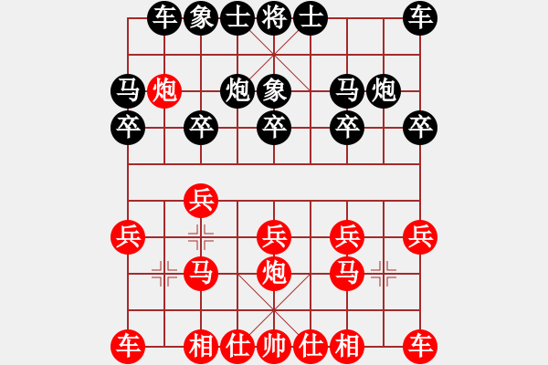 象棋棋譜圖片：山雞(5弦)-勝-feiniu(9弦) - 步數(shù)：10 