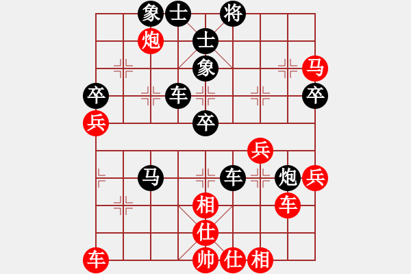 象棋棋譜圖片：12a88紅負(fù)葬心【飛相對(duì)左士角炮】 - 步數(shù)：40 