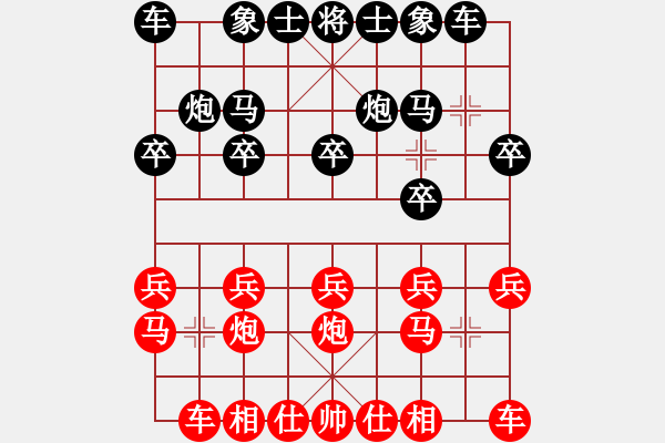 象棋棋譜圖片：寒瘋子(5段)-勝-hqmou(9段) - 步數(shù)：10 