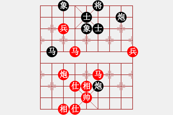 象棋棋譜圖片：4031256(草民) 勝 3083232(草民) - 步數(shù)：90 