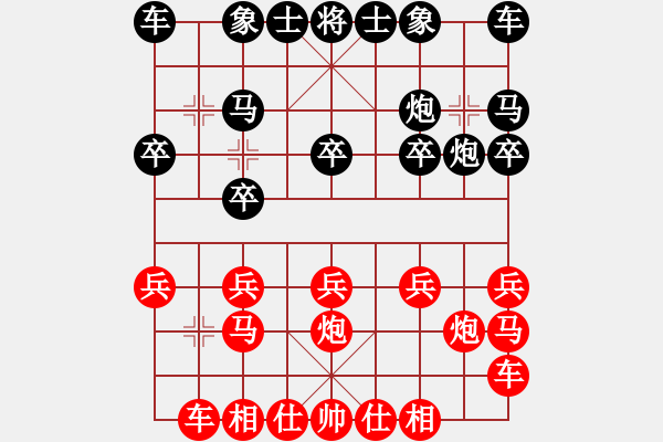 象棋棋譜圖片：仙龍飛天(8段)-負(fù)-輕松十分鐘(8段) - 步數(shù)：10 