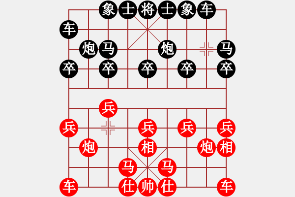 象棋棋譜圖片：神奇雙拐馬2pgn - 步數(shù)：10 