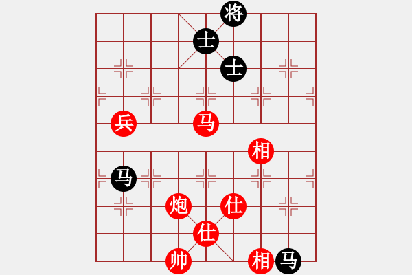 象棋棋譜圖片：情人箭(3星)-勝-小武(9星) - 步數(shù)：170 