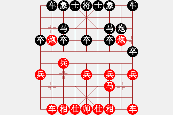 象棋棋譜圖片：319局 A05- 過河炮局-小蟲引擎23層(2589) 先勝 法正(1950) - 步數(shù)：10 