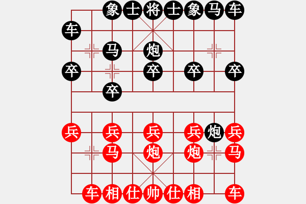 象棋棋譜圖片：再見(jiàn)灰太狼先負(fù)執(zhí)著 - 步數(shù)：10 