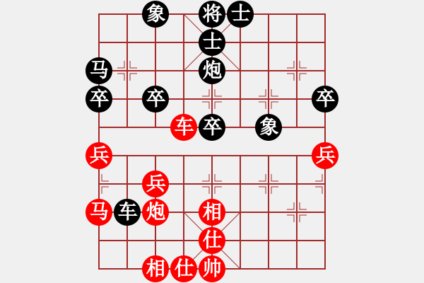 象棋棋譜圖片：多聞熏習(xí)(5r)-負(fù)-會(huì)友開心(9級(jí)) - 步數(shù)：50 