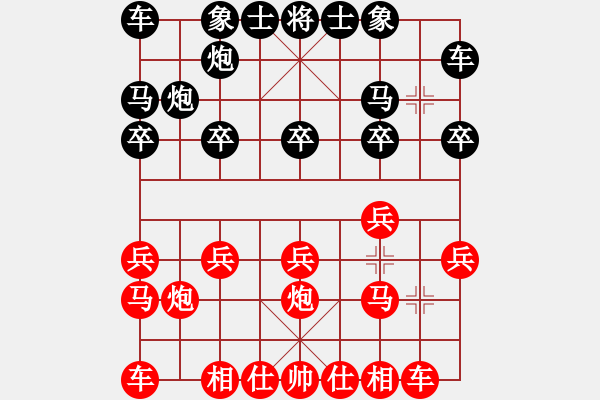 象棋棋譜圖片：與王輝娛樂10分鐘4 - 步數(shù)：10 