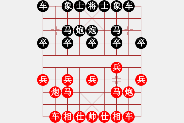 象棋棋譜圖片：浙江省智力運(yùn)動管理中心 王天琛 勝 湖南省體育局 范俊博 - 步數(shù)：10 