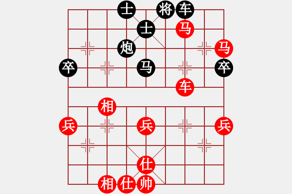 象棋棋譜圖片：實戰(zhàn)六三：雙馬鎖車《楚云鶴 -勝- 獨火星》 - 步數(shù)：60 