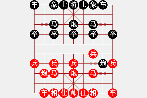 象棋棋谱图片：季洁 先负 孙思阳 - 步数：10 