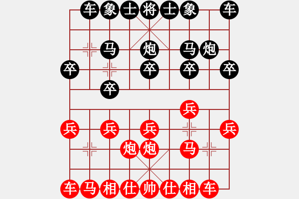 象棋棋譜圖片：曲終、人散╮[544685502] 負(fù) 芳棋(純?nèi)讼缕?[893812128] - 步數(shù)：10 