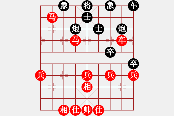 象棋棋譜圖片：列炮局（業(yè)五升業(yè)六評(píng)測(cè)對(duì)局）我先勝 - 步數(shù)：40 