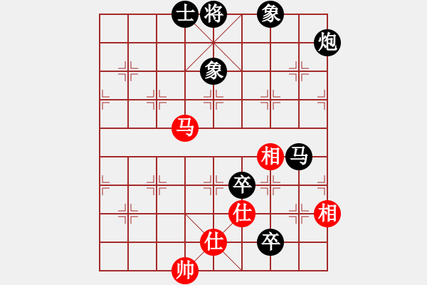 象棋棋譜圖片：超越三界(人王)-負(fù)-虛名誤人生(天帝) - 步數(shù)：110 