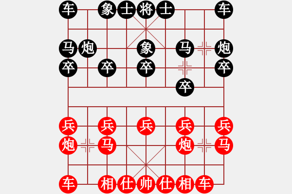 象棋棋譜圖片：姚洪新 先勝 王磊 - 步數(shù)：10 