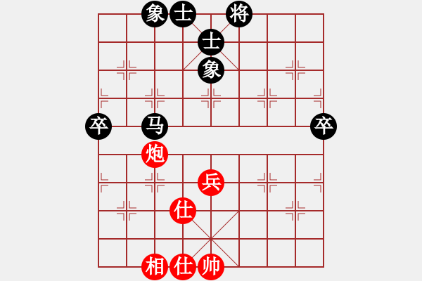 象棋棋谱图片：盖聂与卫庄(9星)-和-电工机械(天罡) - 步数：100 