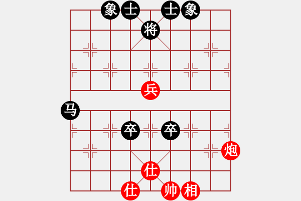 象棋棋谱图片：盖聂与卫庄(9星)-和-电工机械(天罡) - 步数：170 