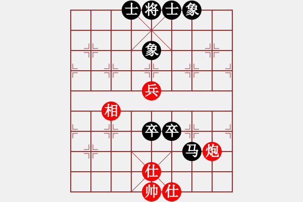 象棋棋谱图片：盖聂与卫庄(9星)-和-电工机械(天罡) - 步数：200 
