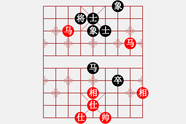 象棋棋譜圖片：ansell(5段)-和-行棋天下(4段) - 步數(shù)：111 