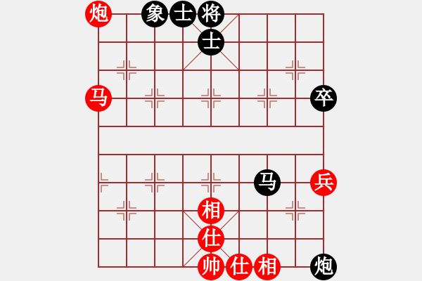 象棋棋谱图片：沈思凡 先和 郎祺琪 - 步数：100 