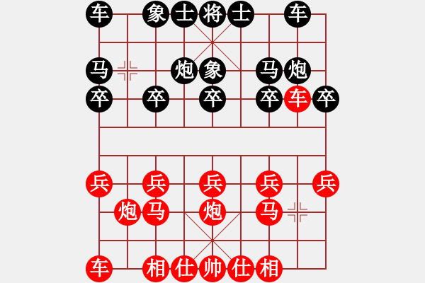 象棋棋譜圖片：國(guó)士無(wú)雙勝南征北戰(zhàn) - 步數(shù)：10 