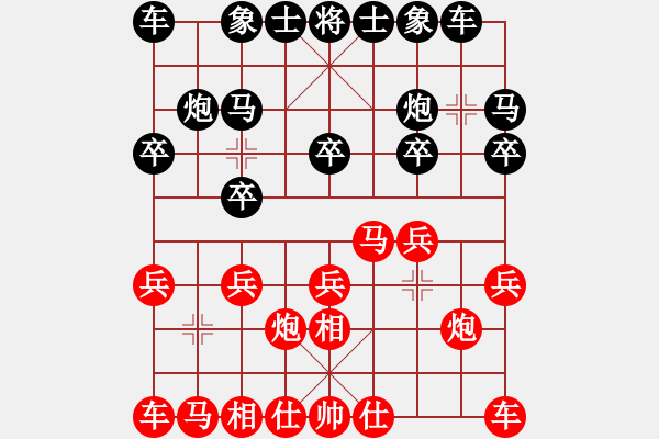 象棋棋譜圖片：2022.10.13.25JJ后勝仙人指路對卒底炮 - 步數(shù)：10 