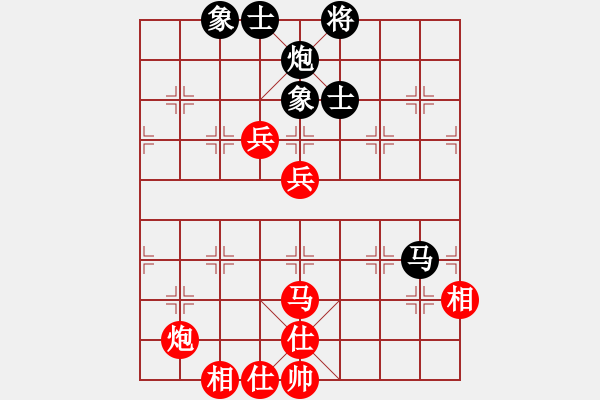 象棋棋譜圖片：弈者無心(9段)-勝-榆樹三賤客(3段) - 步數：80 