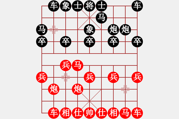 象棋棋譜圖片：葬心紅勝文題lz【仙人指路】 - 步數(shù)：10 