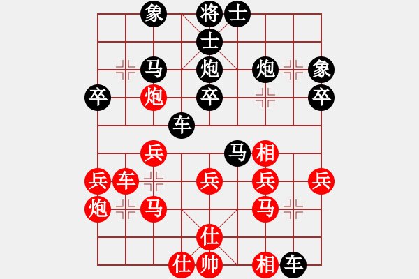 象棋棋譜圖片：未命名 - 步數(shù)：30 