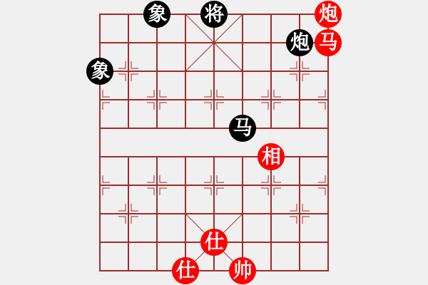 象棋棋譜圖片：X先和M - 步數(shù)：130 