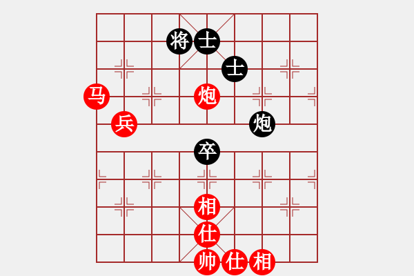 象棋棋譜圖片：棋局-1bk2 n3 3 - 步數(shù)：90 