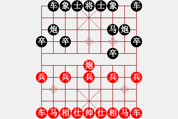 象棋棋譜圖片：2 - 步數(shù)：10 