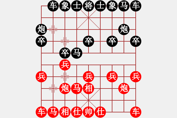 象棋棋譜圖片：桂意 先勝 孟苒 - 步數(shù)：10 