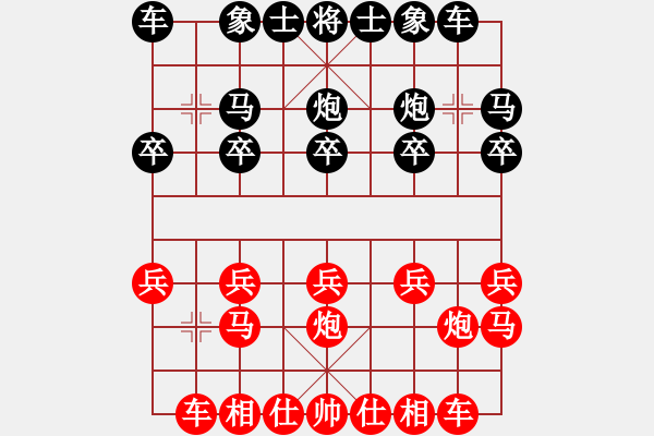 象棋棋譜圖片：【中】棋如人生[紅] -VS- 高級(jí)工程師[黑] - 步數(shù)：10 