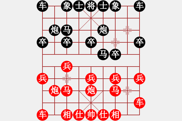 象棋棋谱图片：钝刀以锈(3r)-胜-liangyidao(初级) - 步数：10 