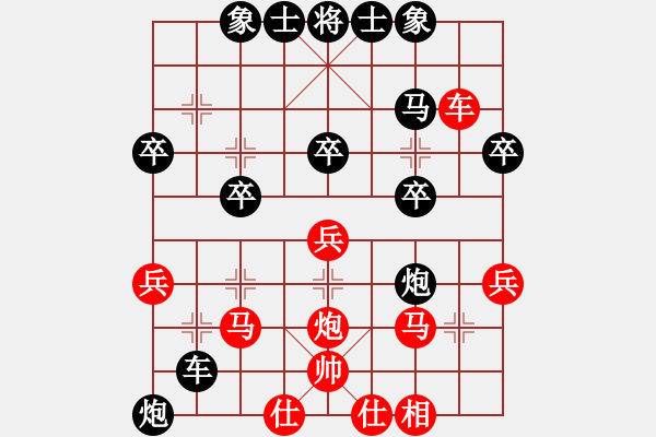 象棋棋譜圖片：醉棋渡河[紅] -VS- 與眾不同[黑] - 步數(shù)：24 