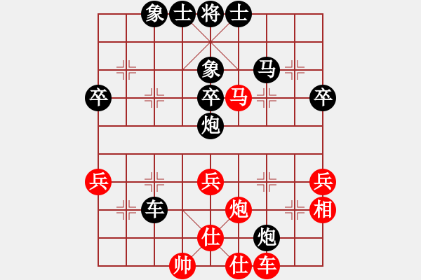 象棋棋譜圖片：吳安勤(1段)-負(fù)-集寧棋士(7段) - 步數(shù)：49 