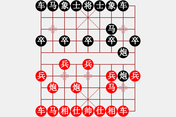 象棋棋譜圖片：星月胡一刀(6段)-負-安順大俠(月將) - 步數(shù)：10 