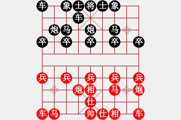 象棋棋譜圖片：馬飛雙燕20（破相局指路） - 步數(shù)：10 