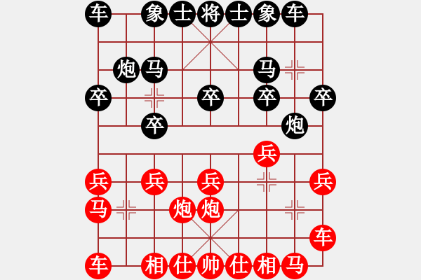 象棋棋譜圖片：第九輪18臺 浙江李祖高先勝揚州朱志全 - 步數(shù)：10 