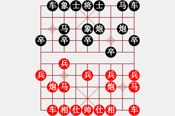 象棋棋譜圖片：2021.2.17.6JJ象棋評測先勝 - 步數(shù)：10 