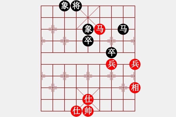 象棋棋譜圖片：名劍之云風(4段)-和-老修(9段) - 步數(shù)：100 